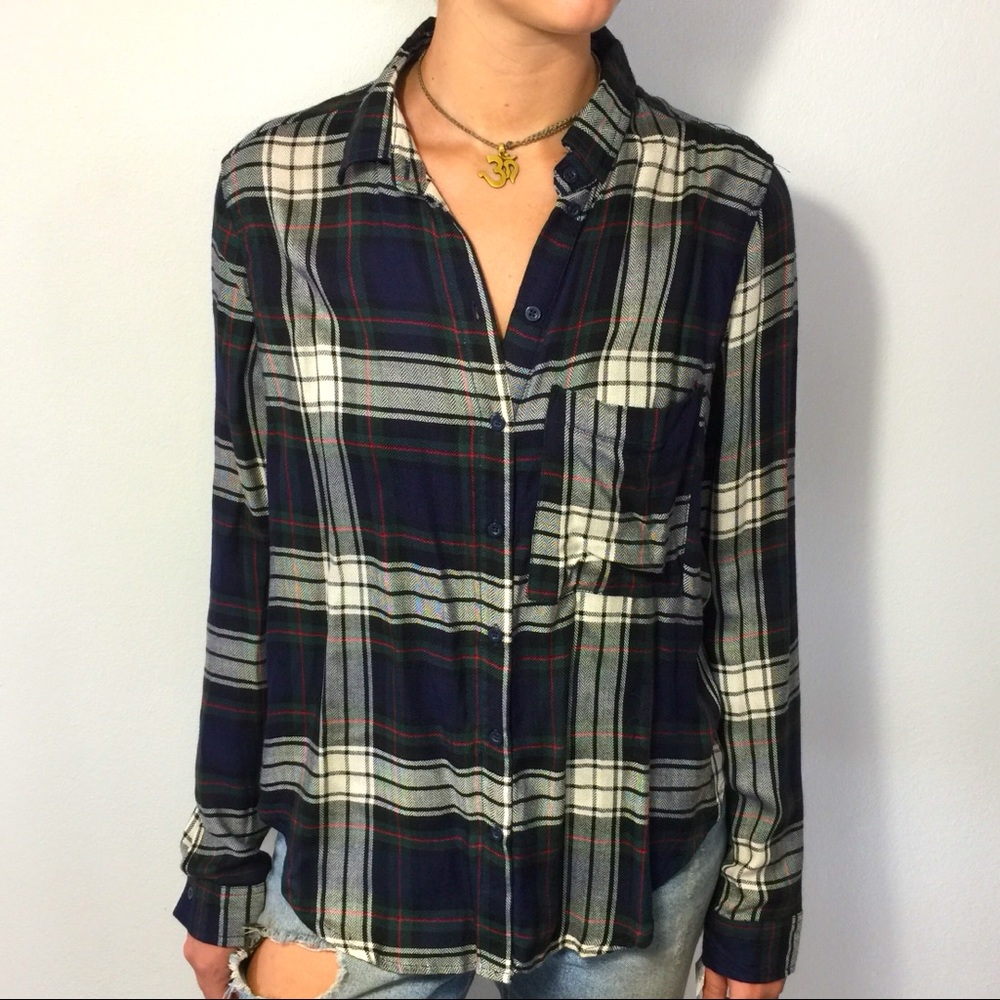 Soft plaid shirt